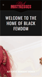 Mobile Screenshot of black-mistresses.com
